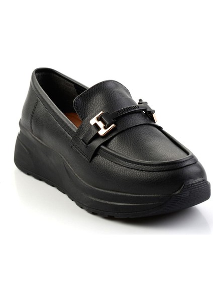 Siyah Kadın Loafer Ayakkabı K01179769709 fiyatları