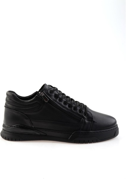 Siyah Leather Erkek Casual Ayakkabı E01733767003