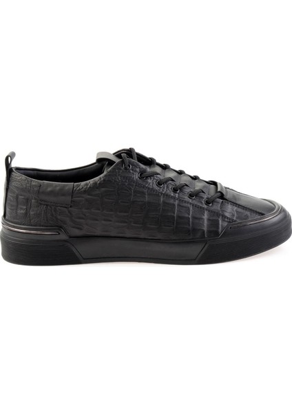 Siyah Leather Erkek Sneaker E01604238503
