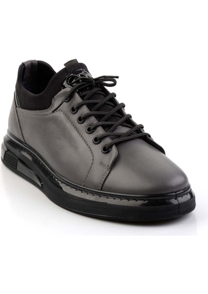 Gri Leather Erkek Sneaker E01018198303 fiyatları