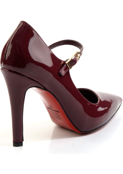 Bordo Kadın Klasik Topuklu Ayakkabı K01231452998 modelleri