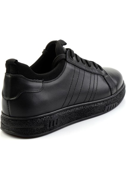 Siyah Leather Erkek Casual Ayakkabı E01610107341 modelleri
