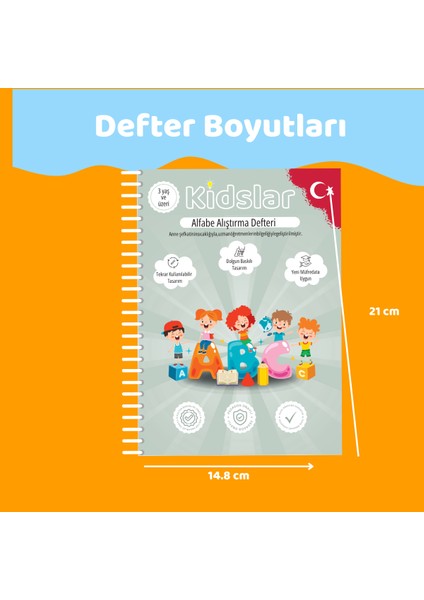 ™ Magic Learn - Kabartmalı Sihirli Yazı Kitap Seti