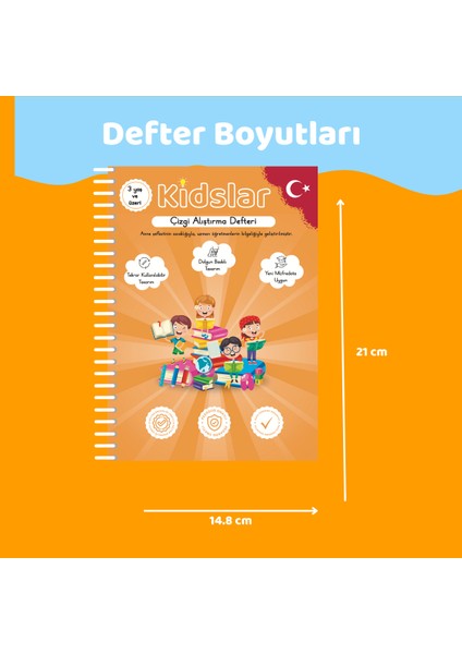 ™ Magic Learn - Kabartmalı Sihirli Yazı Kitap Seti