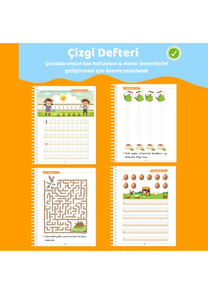 ™ Magic Learn - Kabartmalı Sihirli Yazı Kitap Seti