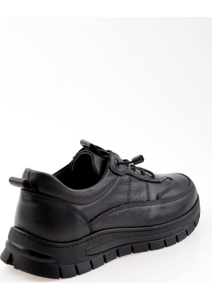 Siyah Leather Erkek Casual Ayakkabı E01754750103 modelleri