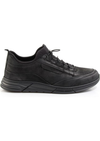 Siyah Leather Erkek Casual Ayakkabı E01900221201