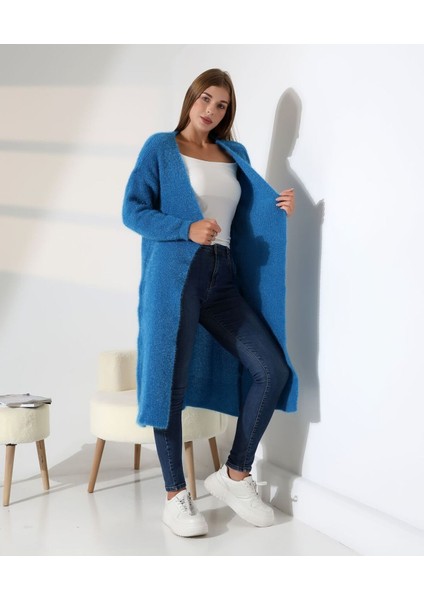 Yumuşak Dokulu Uzun Hırka