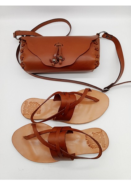 El Yapımı Hakiki Deri Sandalet Istanbul Sandalet