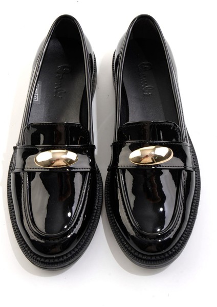 Siyah Kadın Loafer Ayakkabı K01216100298 fırsatları