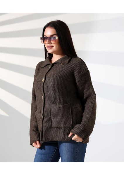 Göz Alıcı Sadelik Düğmeli Triko Hırka modelleri