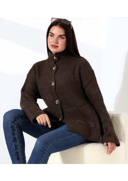 Göz Alıcı Sadelik Düğmeli Triko Hırka fırsatları