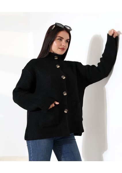 Göz Alıcı Sadelik Düğmeli Triko Hırka modelleri