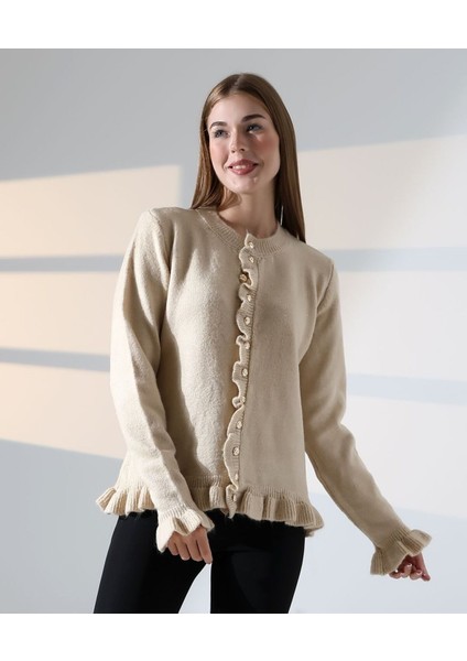 Elagance Volanlı Hırka