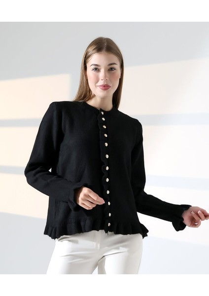 Elagance Volanlı Hırka