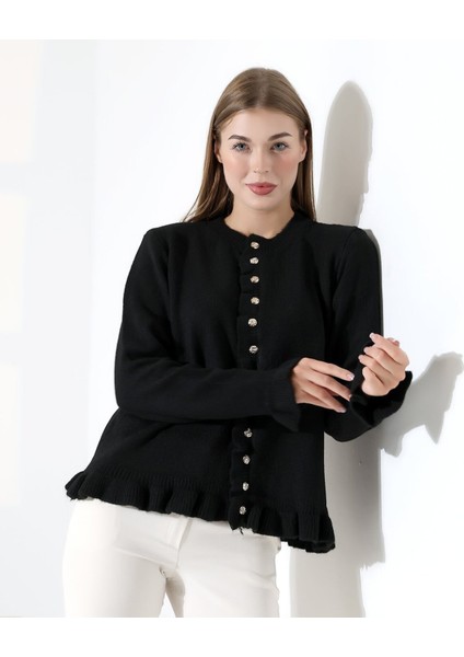 Elagance Volanlı Hırka