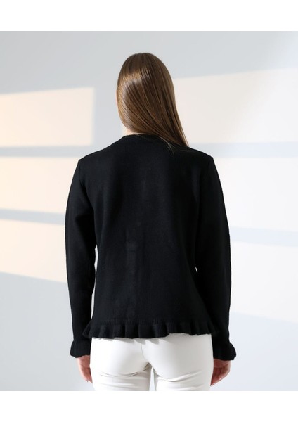 Elagance Volanlı Hırka