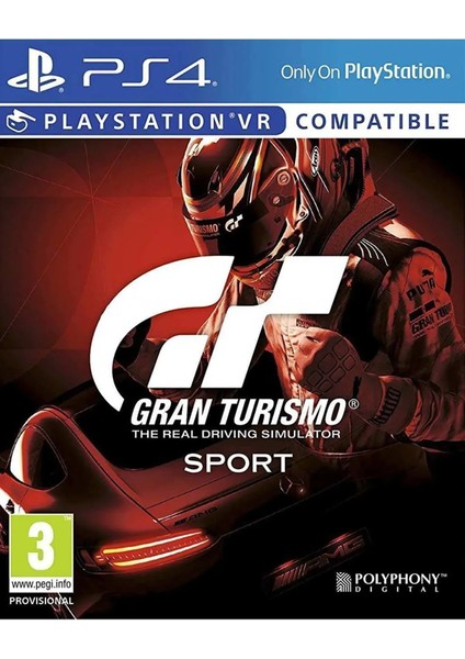 Gran Turismo Gt Sport Vr Ps4 Oyun