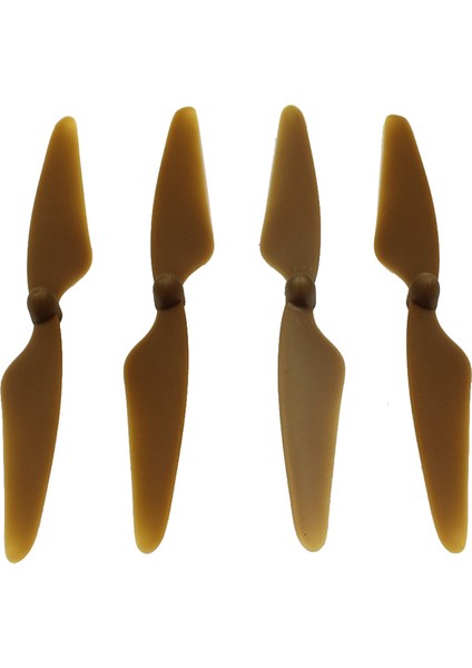 Hubsan Için 4pcs H501S X4 Rc Quadcopter Pervaneler Bıçakları 2cw/2ccw, Sarı (Yurt Dışından)