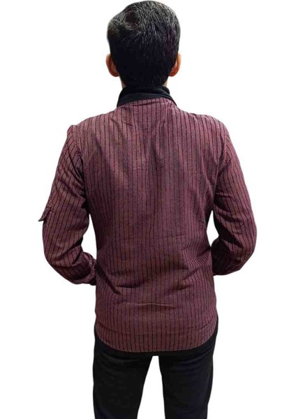 Dik Yaka Fermuarlı Kangoru Cepli Mevsimlik Keten modelleri