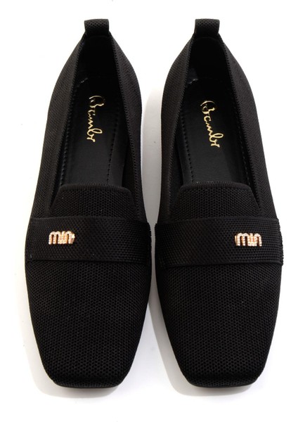 Siyah Kadın Loafer Ayakkabı K01327023382 fırsatları