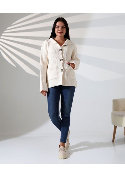 Göz Alıcı Sadelik Düğmeli Triko Hırka fırsatları