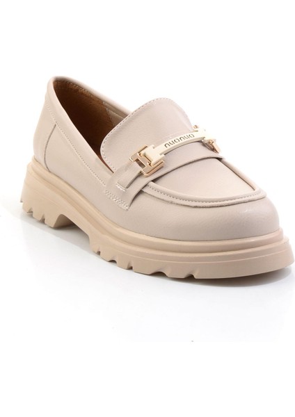 Bej Kadın Loafer Ayakkabı K01179828109 fiyatları