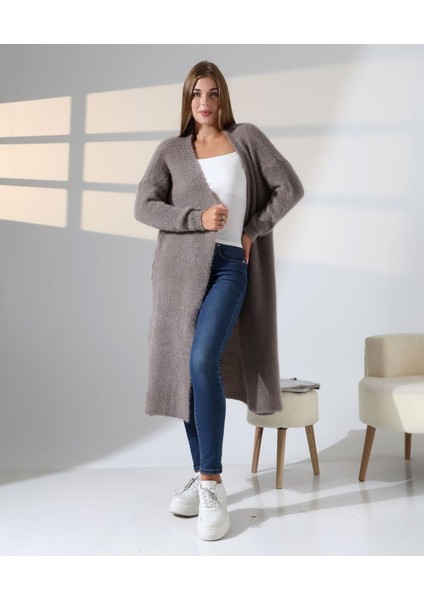 Yumuşak Dokulu Uzun Hırka