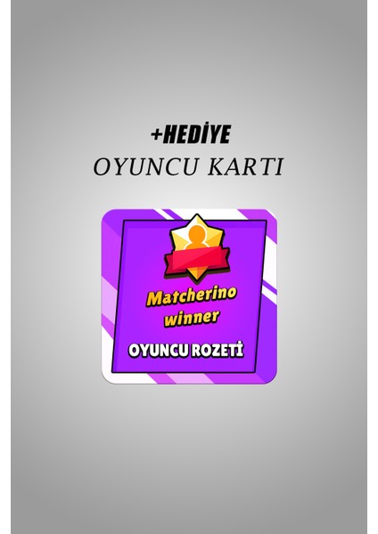 Brawl Stars Matcherino Winner Anahtarlık modelleri