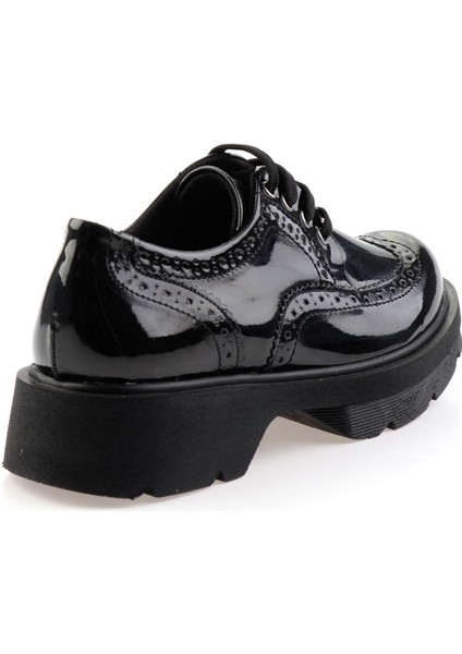Siyah Kadın Oxford Ayakkabı K01586084398 modelleri