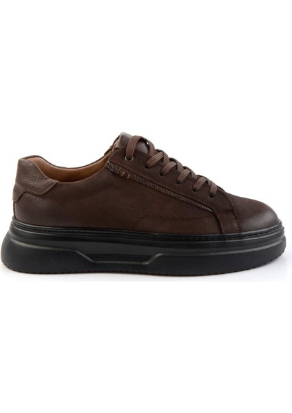 Kahve Leather Erkek Sneaker E01089100001