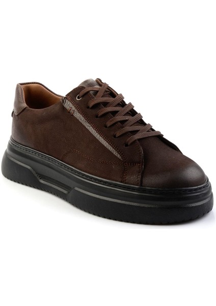 Kahve Leather Erkek Sneaker E01089100001 fiyatları