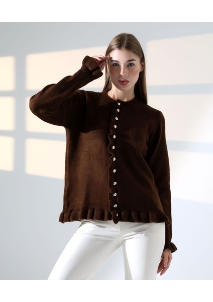 Elagance Volanlı Hırka