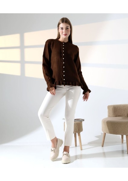 Elagance Volanlı Hırka modelleri