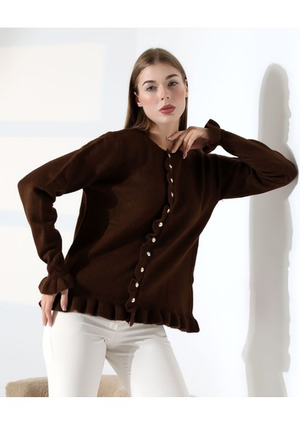 Elagance Volanlı Hırka