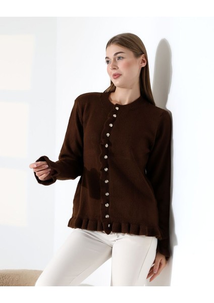 Elagance Volanlı Hırka