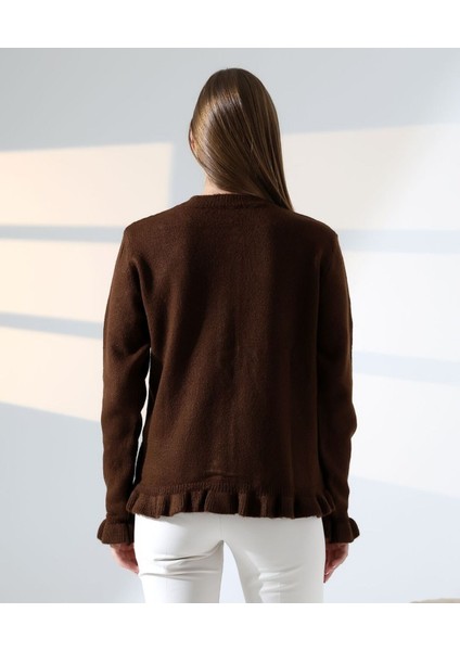 Elagance Volanlı Hırka