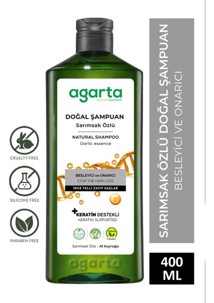 Doğal Sarımsaklı Şampuan 400 Ml fiyatları