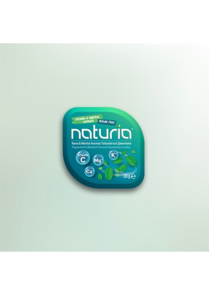 Naturia Nane& Mentol Aromalı Şekerleme modelleri