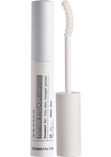 Kaş ve Kirpik Uzatıcı ve Besleyici Vegan Serum Derma Factory Peptide Eyelash Ampoule
