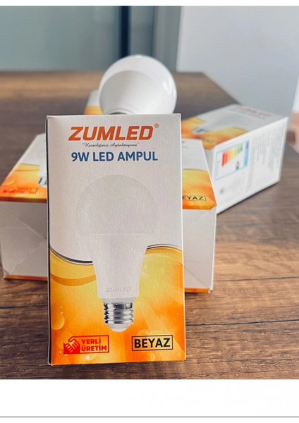 Zumled 9W Beyaz LED Ampul -201