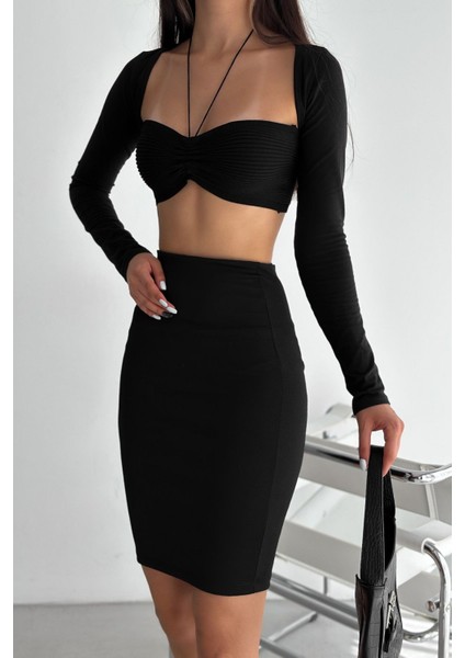 Kadın Siyah Kalem Etek fiyatları