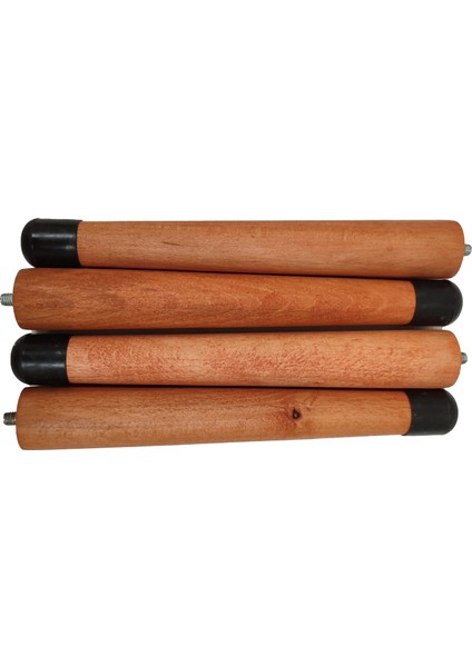 Doğal Ahşap Konik Mobilya Ayağı Koyu Meşe | Sehpa, Sandalye, Tabure | Çevir Tak Aparatlı fırsatları