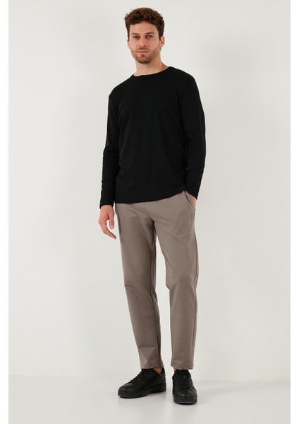 Regular Fit Normal Bel Düz Paça Eşofman Altı Erkek Eşofman Altı 5908050