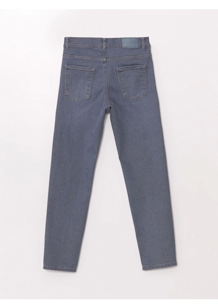 Lcw Kids Gri Beli Ayarlanabilir Lastikli Erkek Çocuk Jean Pantolon modelleri