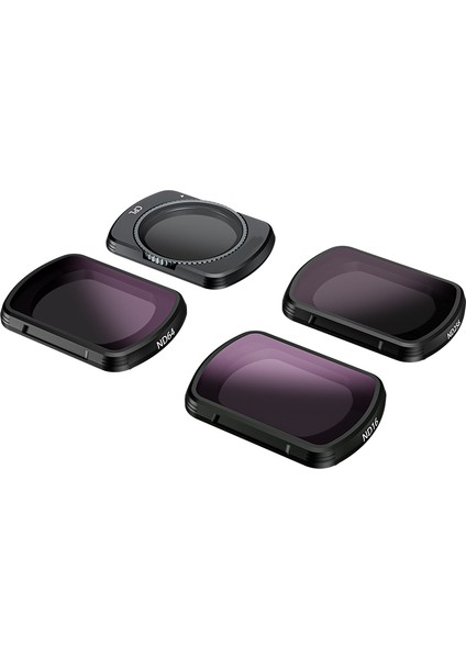 Dji Osmo Pocket 3 Profesyonel 4'lü Filtre Seti - Cpl + ND16 + ND64 + ND256