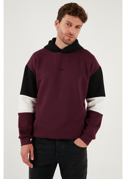 Pamuklu Relaxed Fit Kapüşonlu İçi Tüylü Yumuşak Şardonlu Sweat Erkek SWEAT 5905299 fiyatları