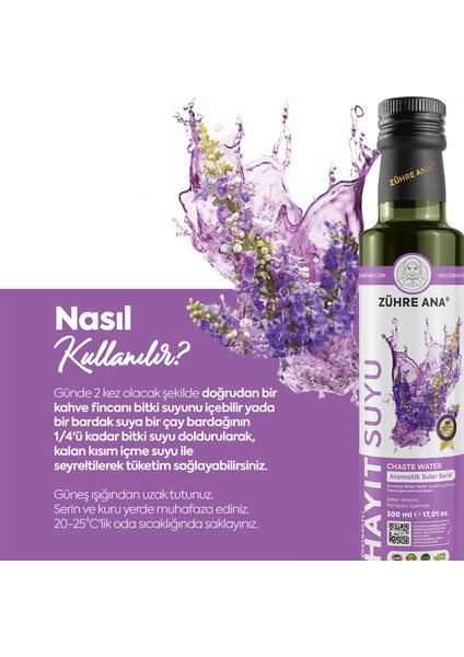 Hayıt Suyu %100 Doğal 500 ml Katkı Maddesi İçermeyen Saf Formül modelleri