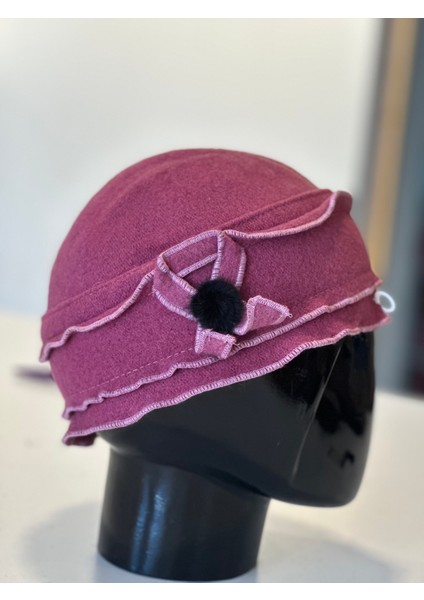 Mamasorbatti Kadın Tasarım Yün Şapka