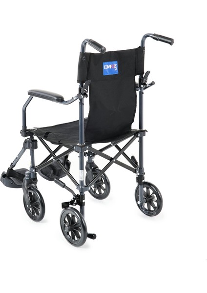 DM-304 Transfer Portatif Tekerlekli Sandalye Katlanabilir, Çantalı ve Hafif fırsatları